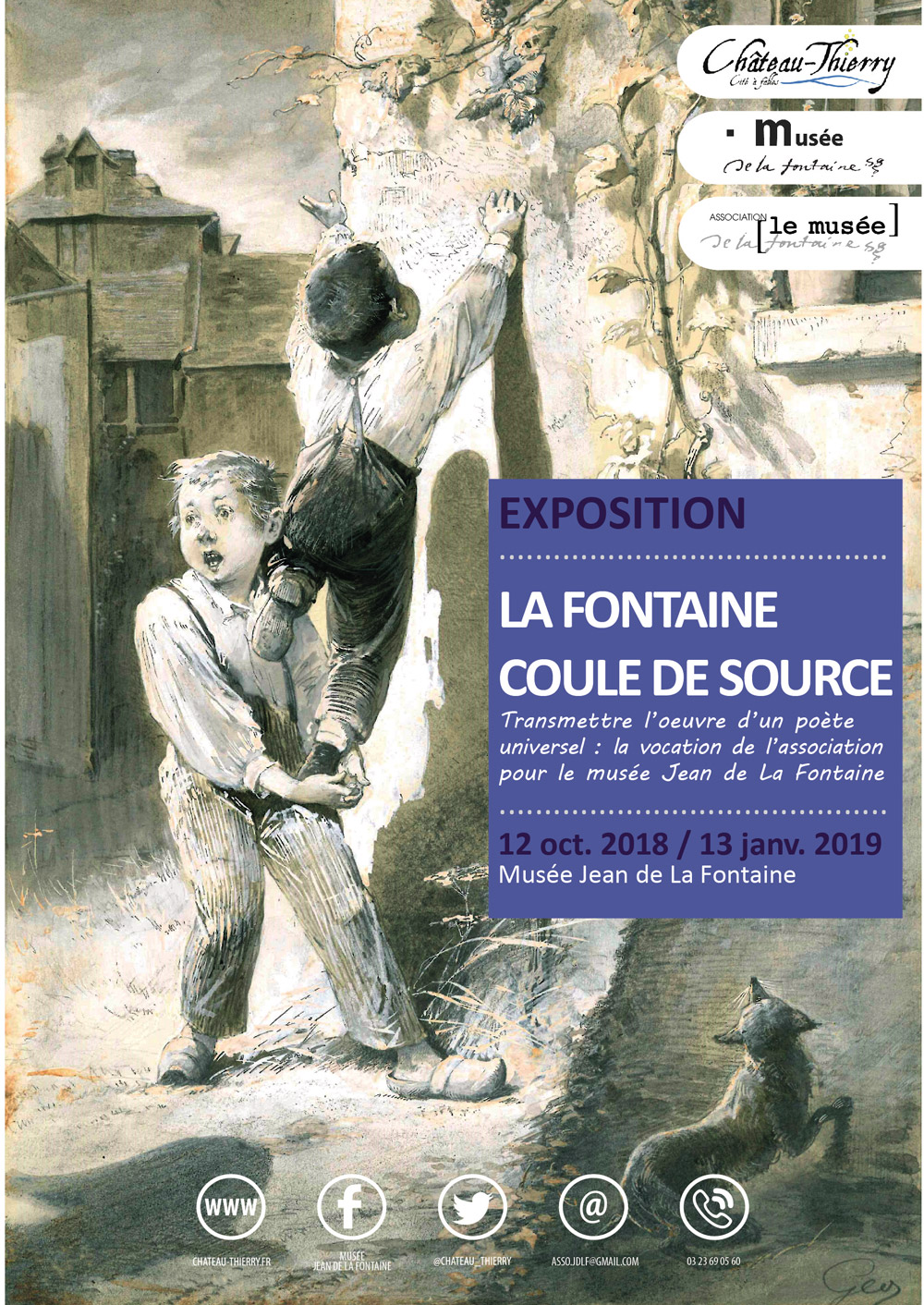 Exposition "La Fontaine coule de source"
