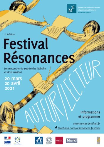 Affiche Festival Résonances 2021 Auteur Lecteur