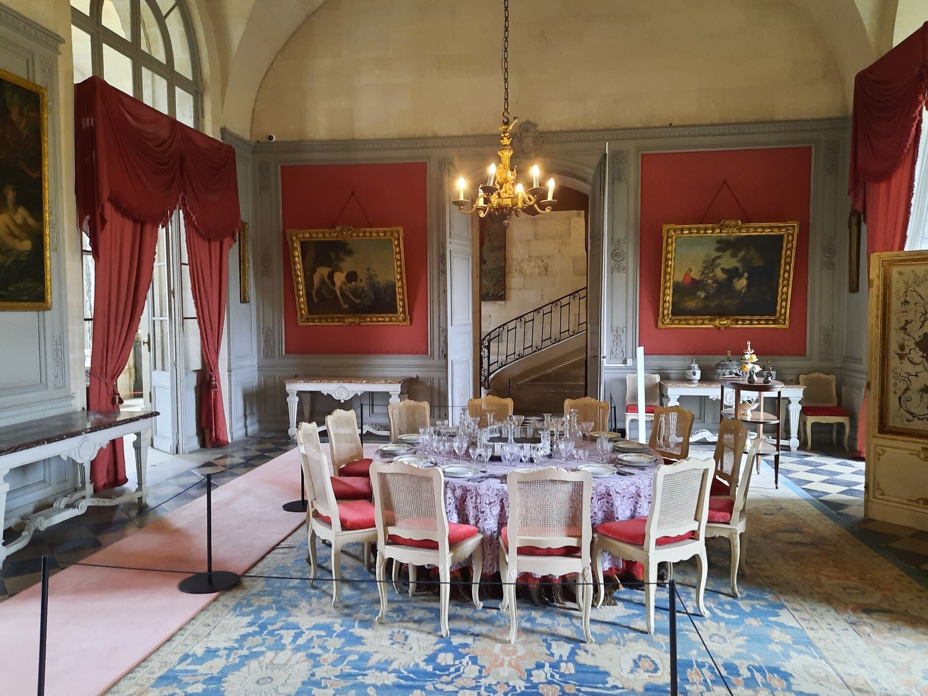 Salle à manger du musée Jacquemart-André au château du Domaine de Chaalis par DR 