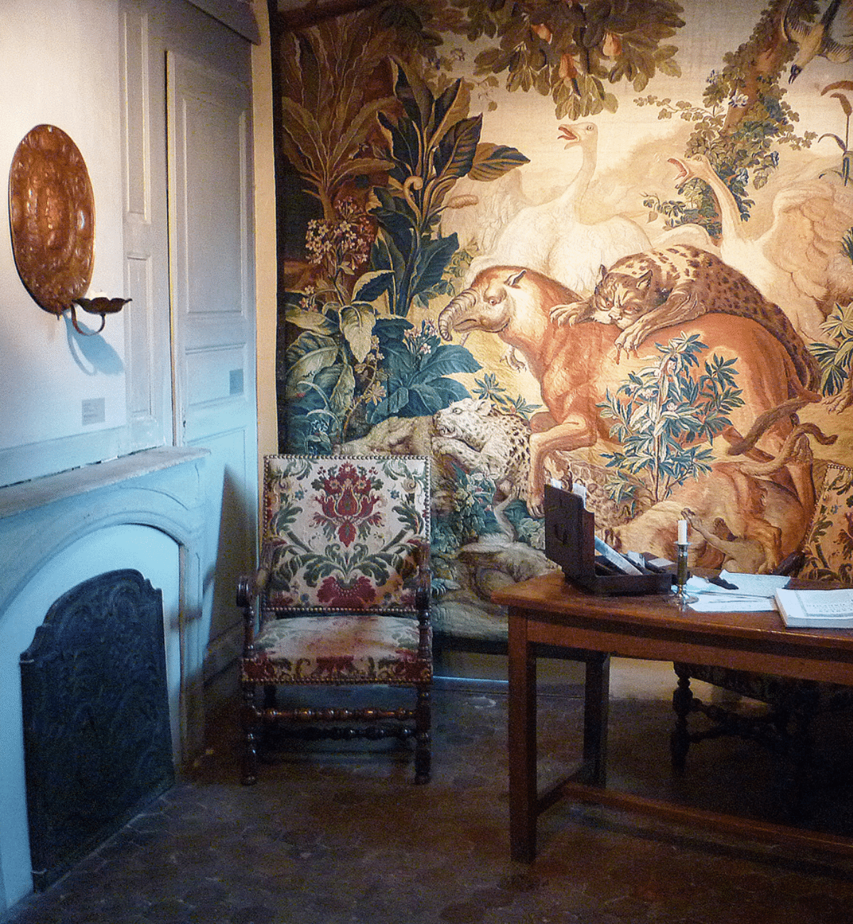 2. Cabinet de travail, musée Jean de La Fontaine