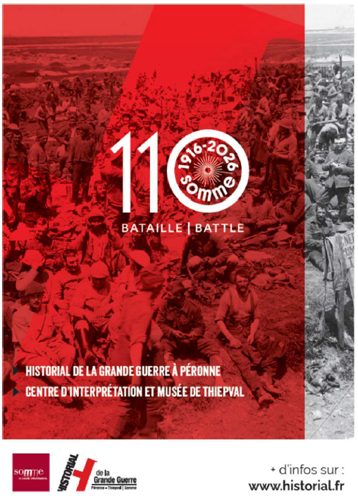 110ème anniversaire de la Bataille de la Somme, deux expositions majeures 